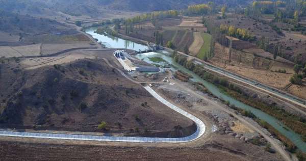 Amasya'nın bereketli toprakları suyla buluşuyor 