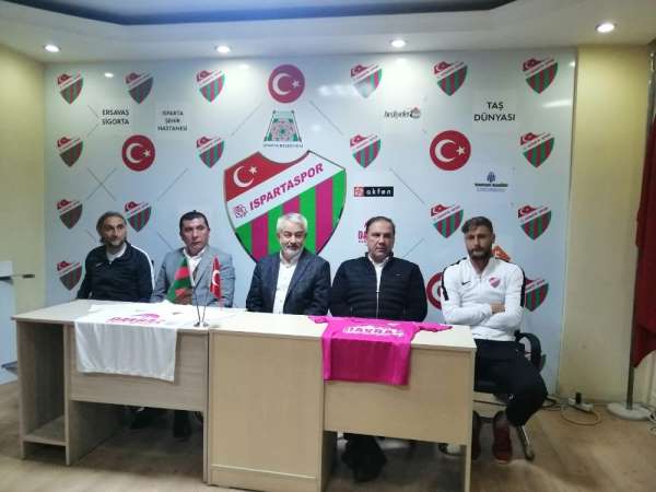 Isparta protokolünden Isparta 32 Spor'a sürpriz ziyaret