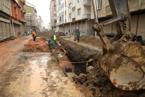 Fatsa'da 3,5 milyon TL maliyetli alt yapı çalışması devam ediyor