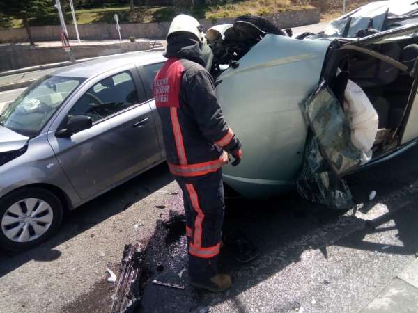 Malatya'da trafik kazası: 2 yaralı 