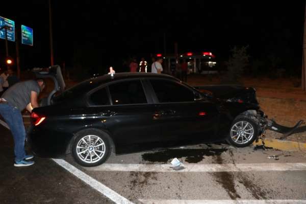 Burdur'da trafik kazası: 3 yaralı 