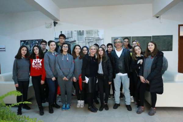 Bahçeşehir Koleji öğrencileri Düzce Üniversitesi'ni gezdi