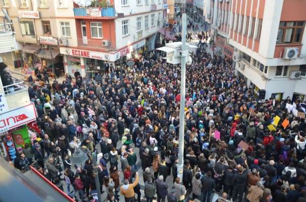 Ceren için Fatsa'da 3 bin kişi yürüdü