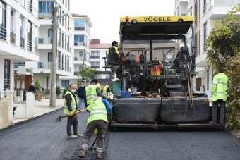 Altınordu Belediyesi altyapı seferberliğini sürdürüyor