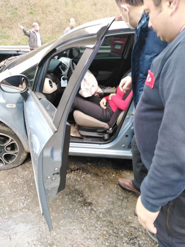 Giresun'da trafik kazası: 7 yaralı 