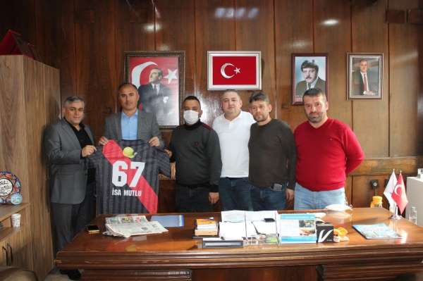 Zonguldak Şehit Madenci Aileleri Derneği'nden GMİS'e forma 