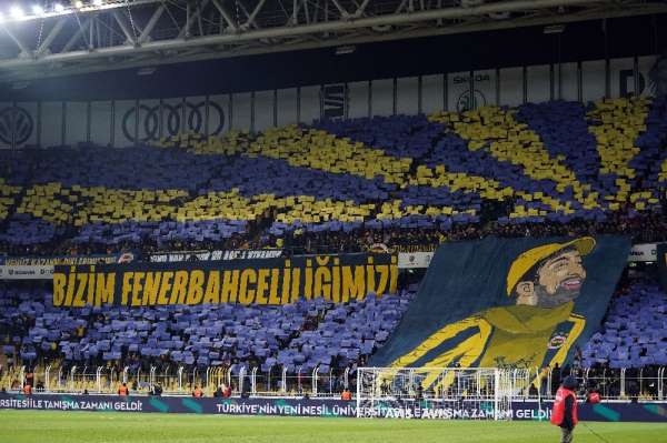 Fenerbahçe'de 'Sefa Kalya' koreografisi' 