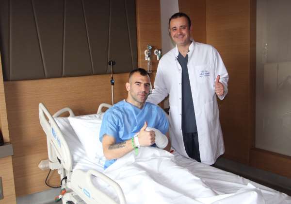 Parmağı kırılan Petar Skuletic, ameliyat oldu 