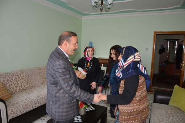 Başkan Yaptırmış'tan şehit annesine anlamlı ziyaret