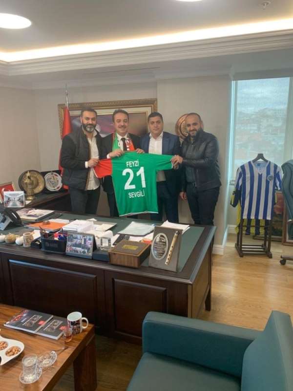 Diyarbekirspor yönetiminden Sevgili'ye ziyaret