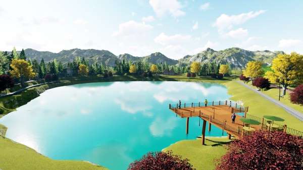 Yeşil gölün turizme kazandırılması çalışmalar başlıyor