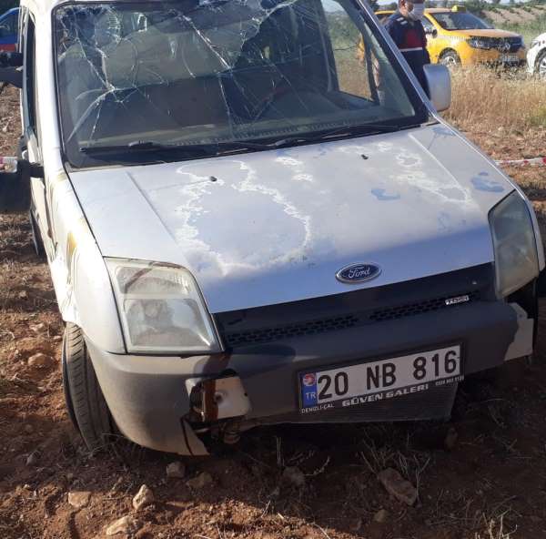 Denizli'de trafik kazası: 1 ölü