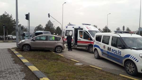 Karabük’te trafik kazası: 2 yaralı