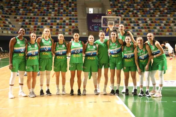 Kadınlar Basketbol Süper Ligi: İzmit Belediyespor: 113 - Samsun Canik Belediye: 