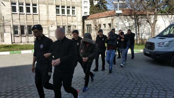 Samsun'da uyuşturucu ticaretinden 7 kişi adliyeye sevk edildi 