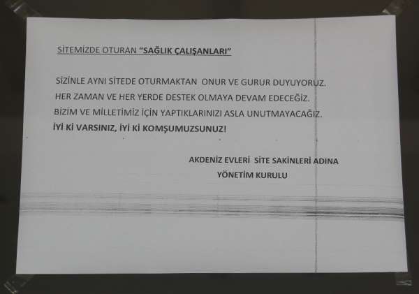 Sinop'ta yazılan yazıya Ordu'dan anlamlı cevap