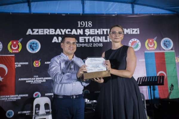Azerbaycan'dan Tütüncü'ye Bakü Türk Şehitleri Caddesi teşekkürü 