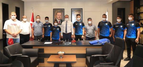 Başkan Örki'den sporculara motivasyon