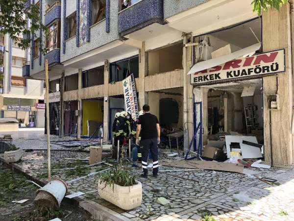 Konya'da iş yerinde patlama 