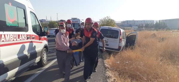 Şanlıurfa'da trafik kazası: 1 yaralı 