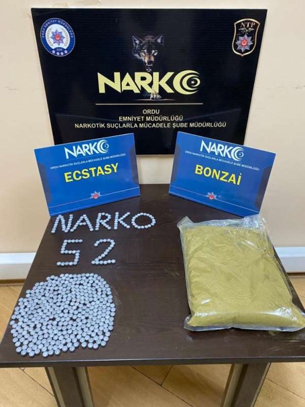 Ordu'da uyuşturucu operasyonu: 3 tutuklama 