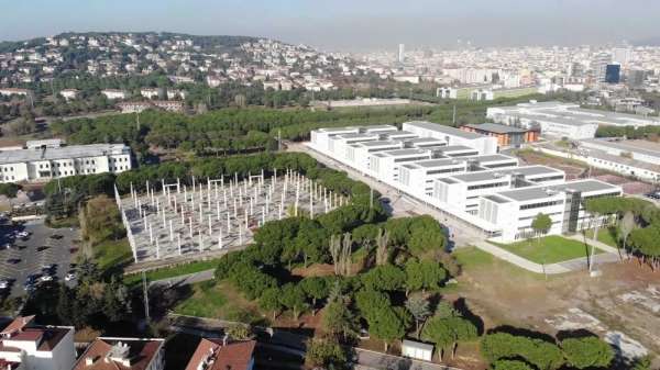 İstanbul Şehir Üniversitesi havadan görüntülendi 