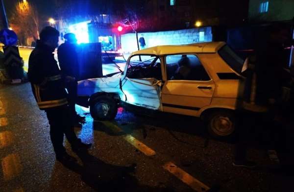 Van'da trafik kazası; 1 yaralı