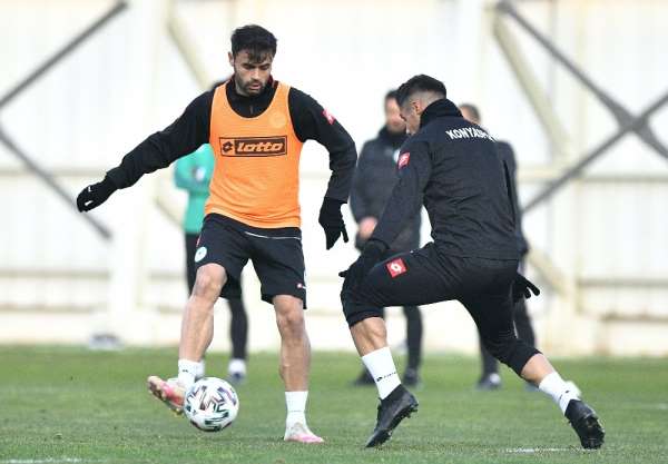 Konyaspor'da MKE Ankaragücü hazırlıkları devam ediyor 