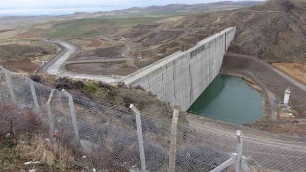 Yozgat'ta İnandık Barajı'nda sona gelindi