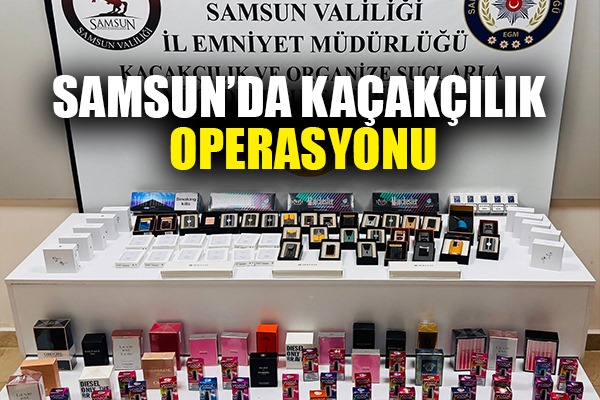 Samsun'da kaçakçılık operasyonu: 4 gözaltı