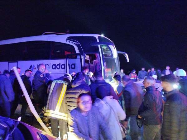 Adana'da trafik kazası: 2 yaralı