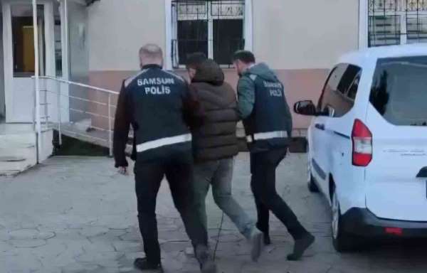 Samsun'da 7,5 yıl hapis cezasıyla aranan şahıs yakalandı