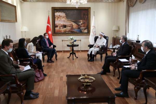 Diyanet İşleri Başkanı Erbaş: 'İbadethanelere yönelik saldırıların önlenmesi için her türlü gayret gösterilmel