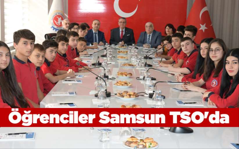 Öğrenciler Samsun TSO'da