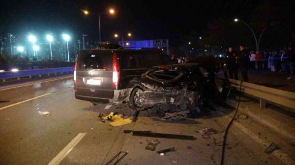 Trabzon'da zincirleme trafik kazası: 1 ölü, 5 yaralı