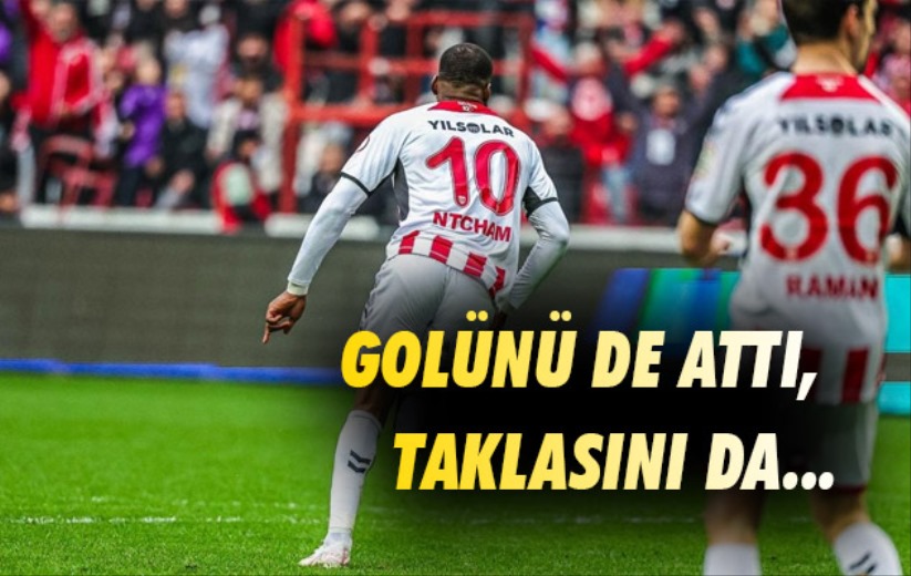 Golünü de attı, taklasını da...