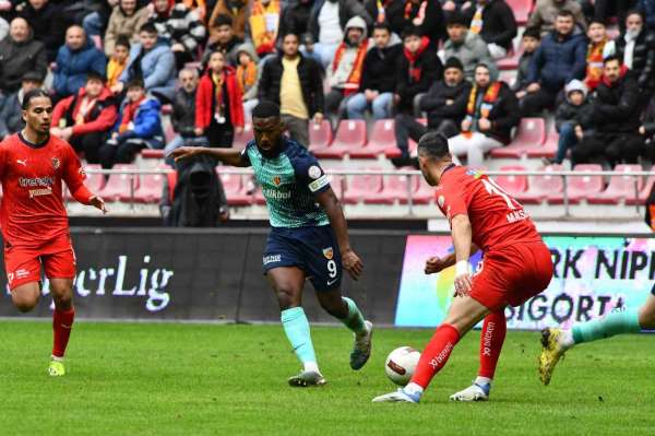 Trednyol Süper Lig: Kayserispor: 1 - Hatayspor: 1