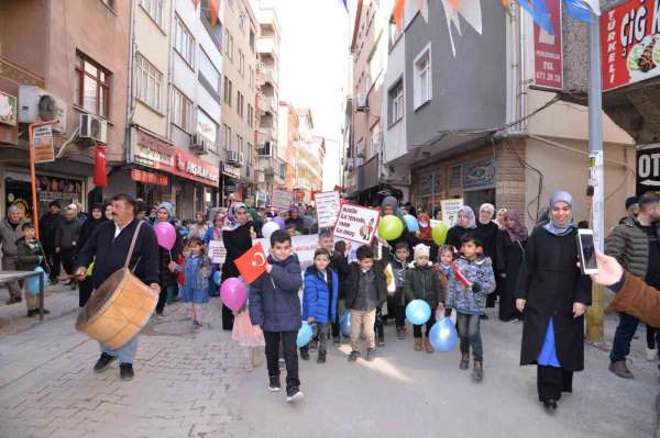 Türkeli'de 'Ramazan Karşılama Yürüyüşü'