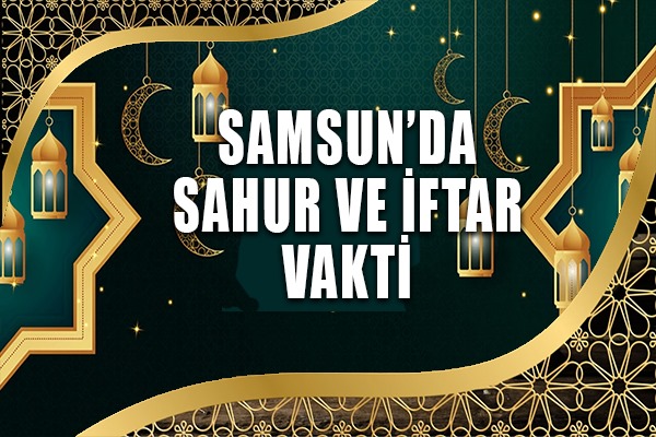 10 Mart Pazartesi günü için Samsun iftar vakti