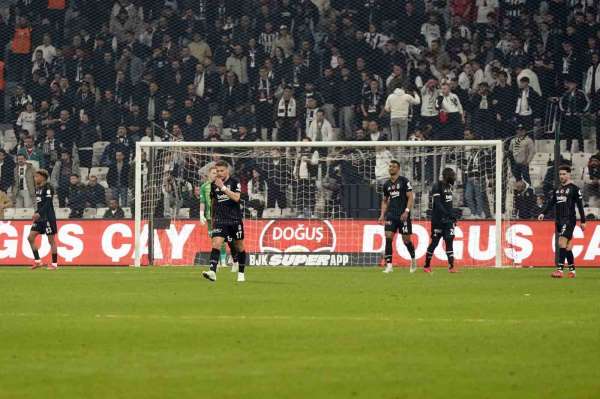 Beşiktaş'ın yenilmezlik serisi son buldu
