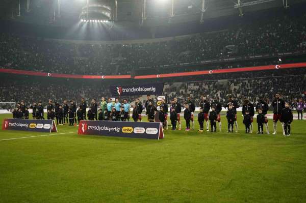 Trendyol Süper Lig: Beşiktaş: 0 - Gaziantep FK: 0