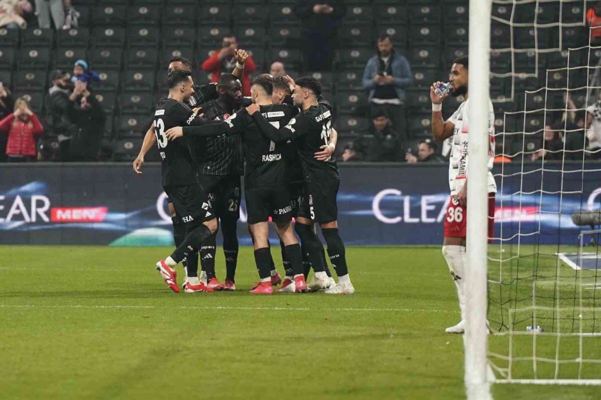 Trendyol Süper Lig: Beşiktaş: 1 - Gaziantep FK: 0