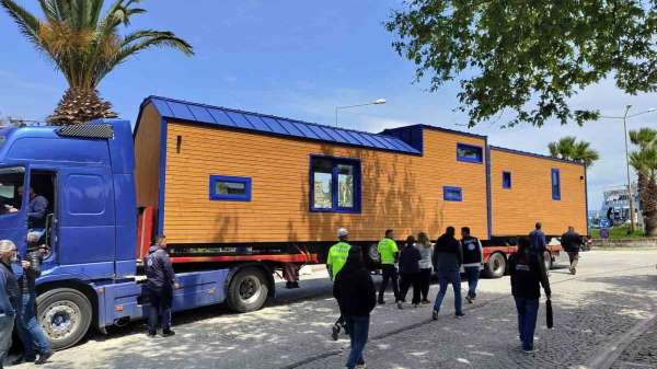 Turizm merkezi Bozcaada'da Tiny House 1 Eylül'e kadar ada dışına taşınacak