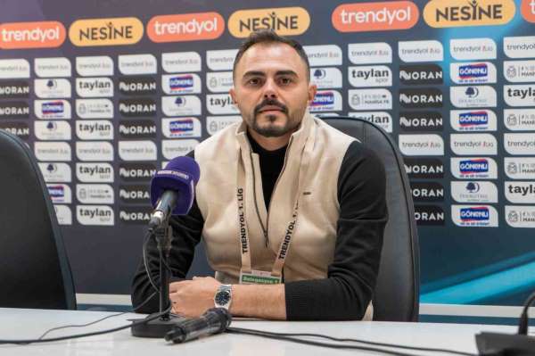 Manisa FK - Sarıyer maçın ardından