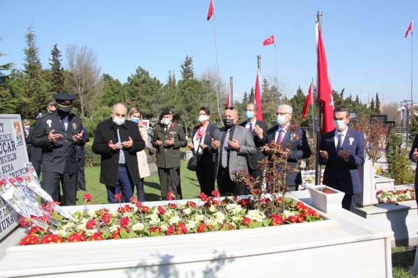 Şehit komiser yardımcısı unutulmadı