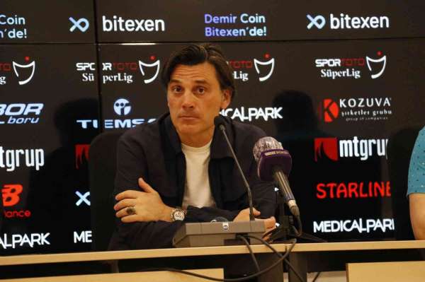 Vincenzo Montella: 'Galibiyet için çok mutluyum'