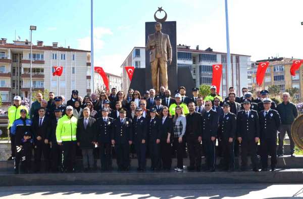 Bafra'da Türk Polis Teşkilatı'nın 180. yıl dönümü kutlandı