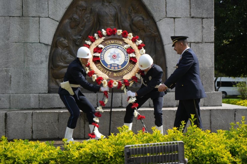 Türk Polis Teşkilatı'nın kuruluşu Samsun'da kutlandı