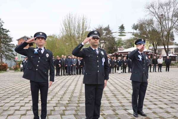 Kavak'ta Polis Haftası töreni