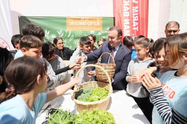 'Okuldaki çiftlik' proje uygulaması devam ediyor